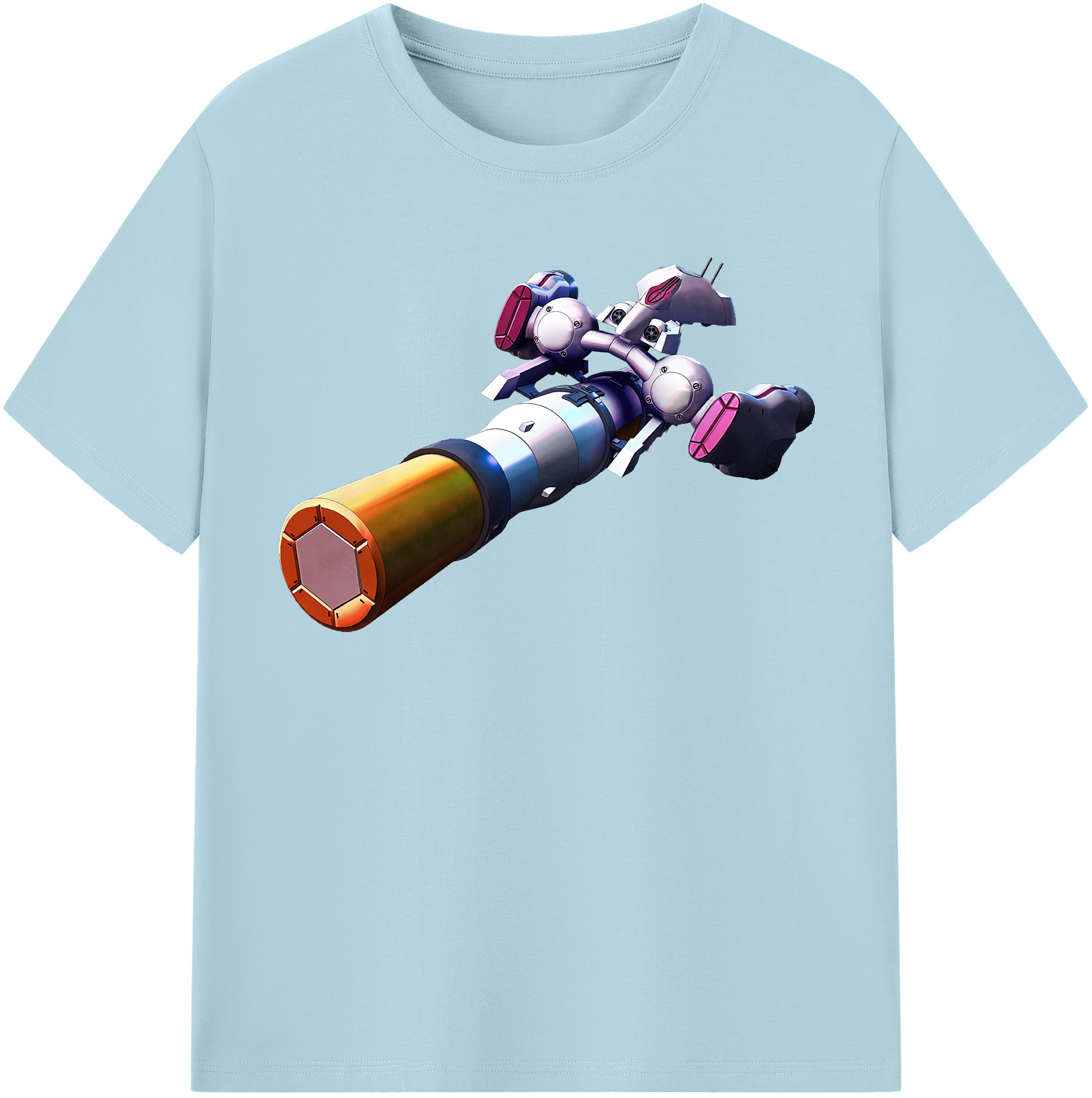 （画像用） 機動戦士ガンダム Mobile Suit Gundam 綿100％半袖Tシャツ（フロントプリント）
